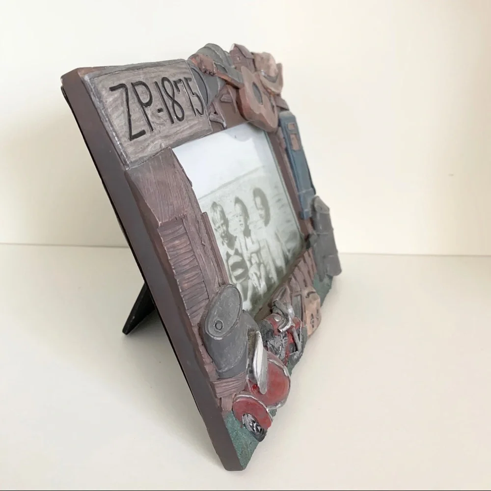 Vintage country cowboy Picture frame